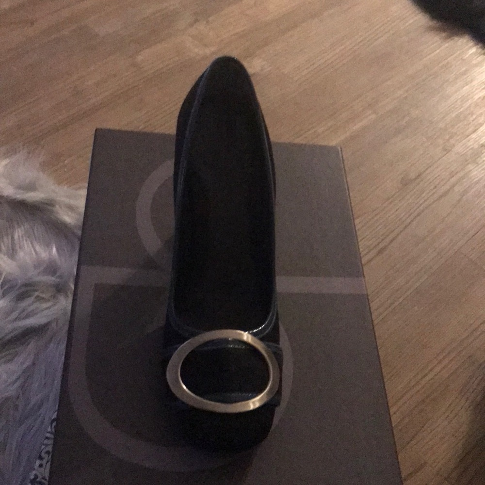 Jessica Bennett animal hair heels